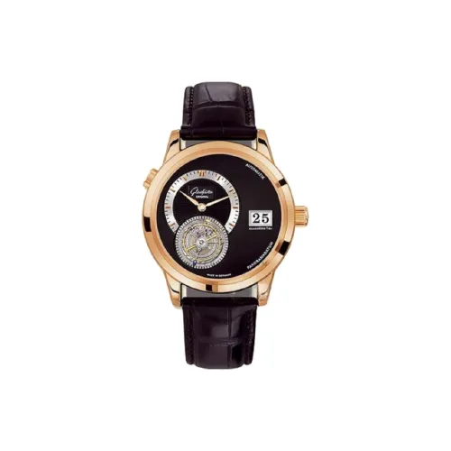 Glashütte Original Автоматический Механический Movement Мужские Часы 39,3 мм Черные