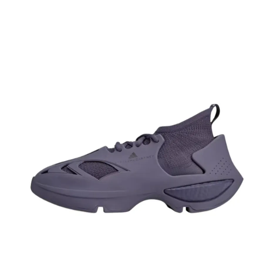 Adidas Sportswear Slip-resistant Abrasion-resistant Low-top Беговые кроссовки Мужские Фиолетовые