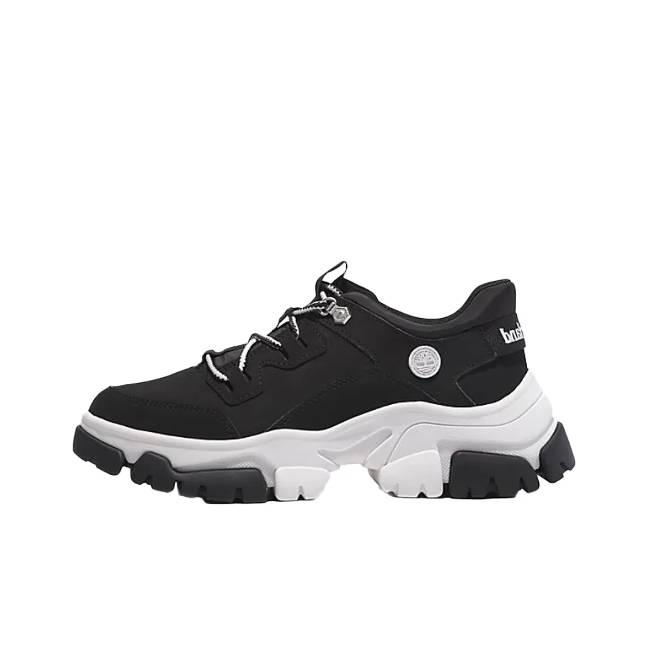 Timberland Противоскользящий Устойчивый к истиранию Низкий Топ Casual Женский Черный Белый