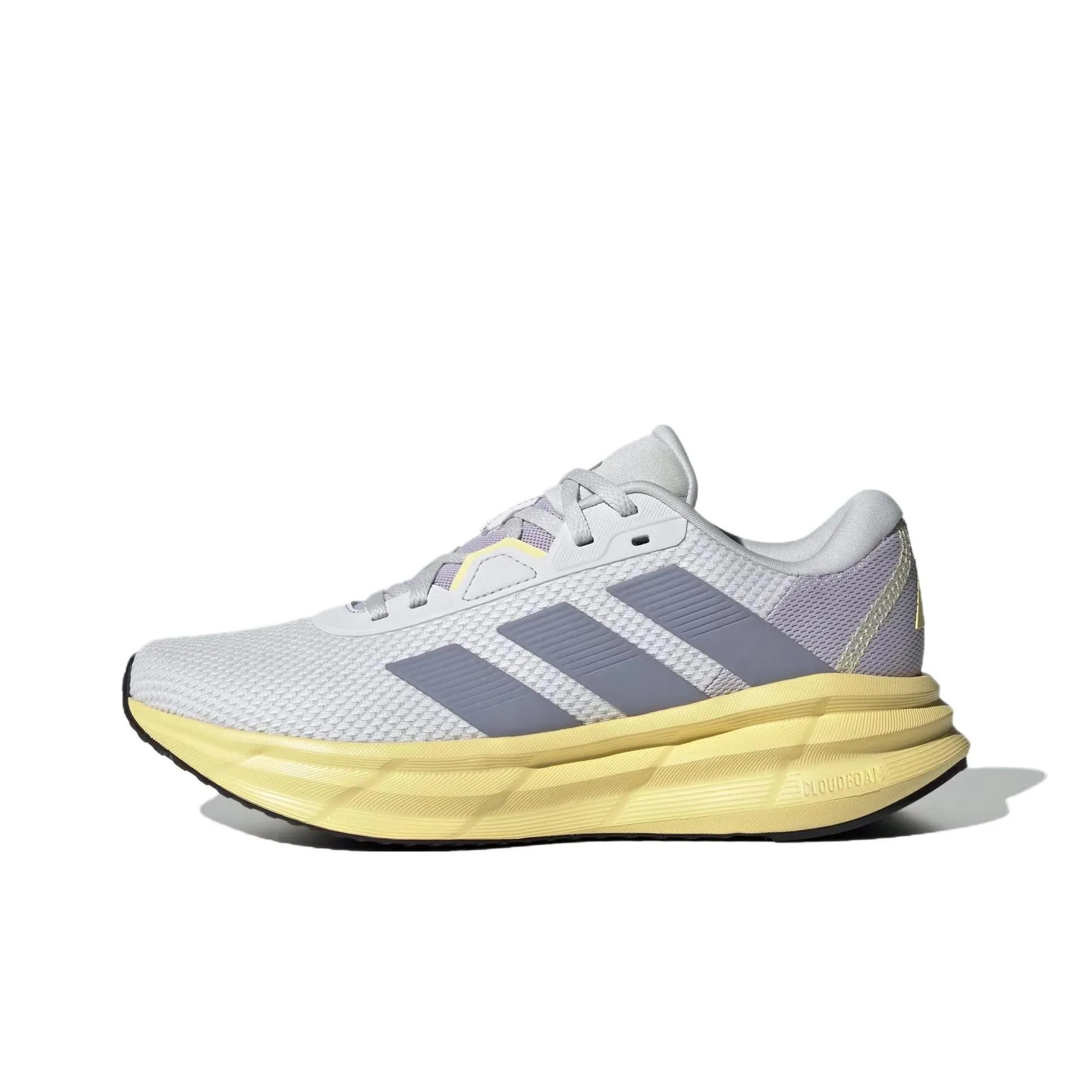 Adidas Galaxy 7 Slip Устойчивый к истиранию Низкий Топ Повседневные Беговые кроссовки Женские Серый Белый