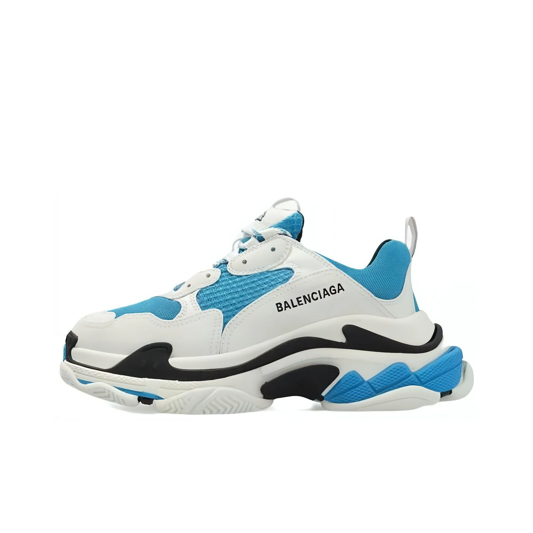 Balenciaga Triple S Sneakers 'White Carib Blue'