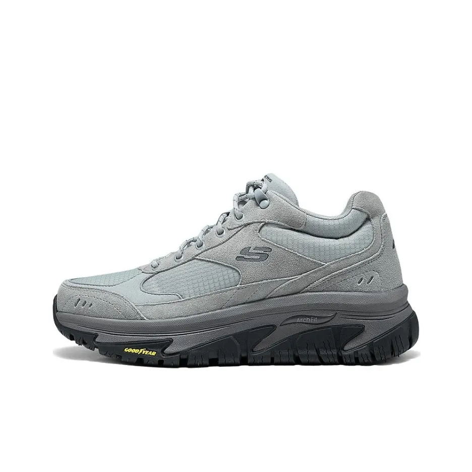 Skechers OUTDOOR MENS Low Top Hiking Shoes Men's Gray