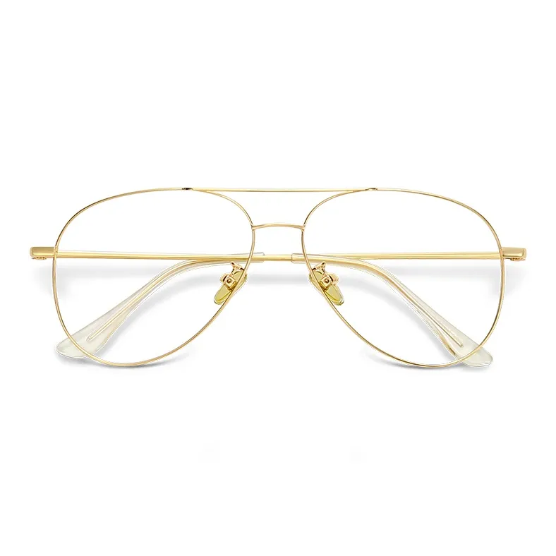 MK MINGKU Сплав Aviator Оправа для очков Мужская