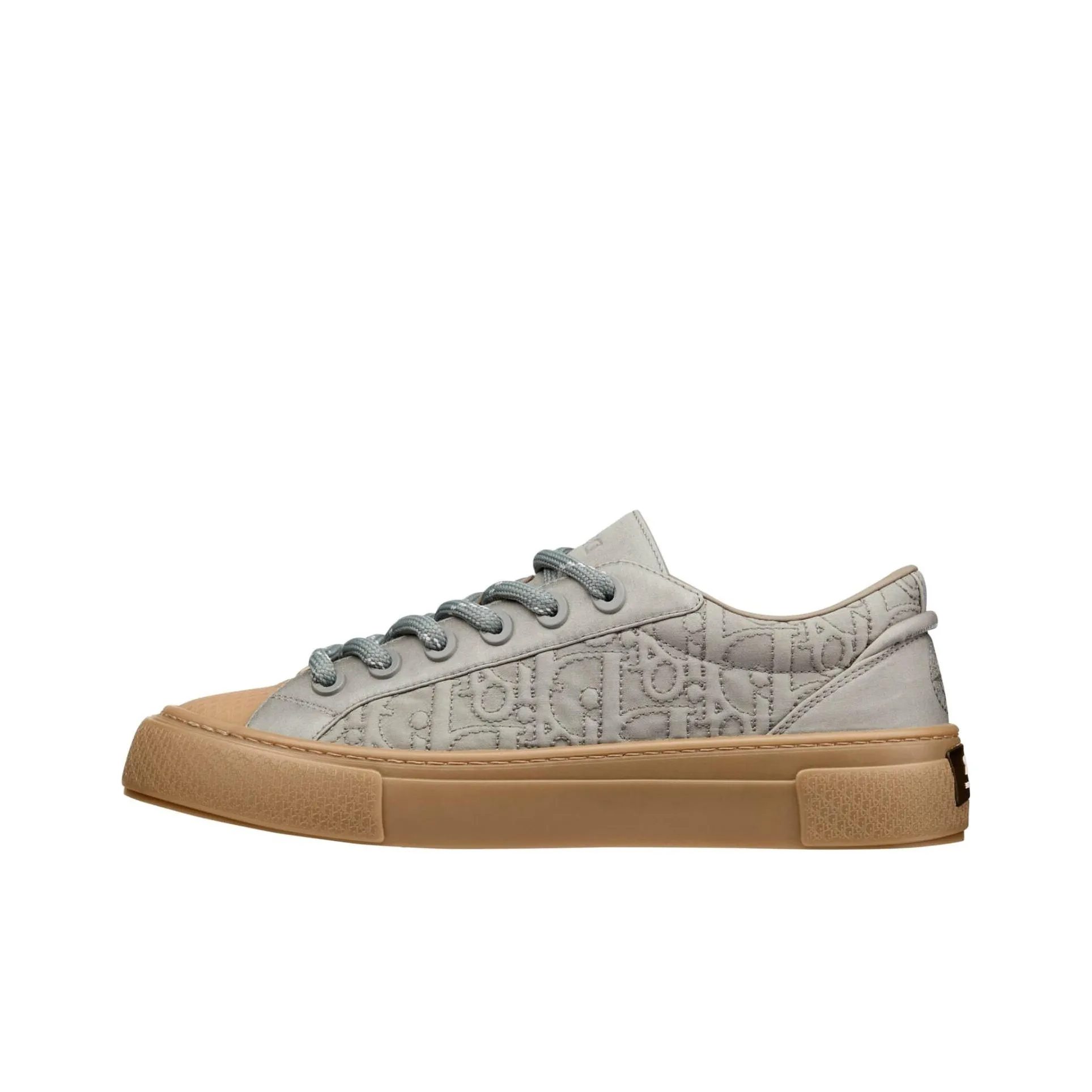 STONE ISLAND x DIOR B33 Platform Shoes Low Top Skateboard Shoes Men's Gray