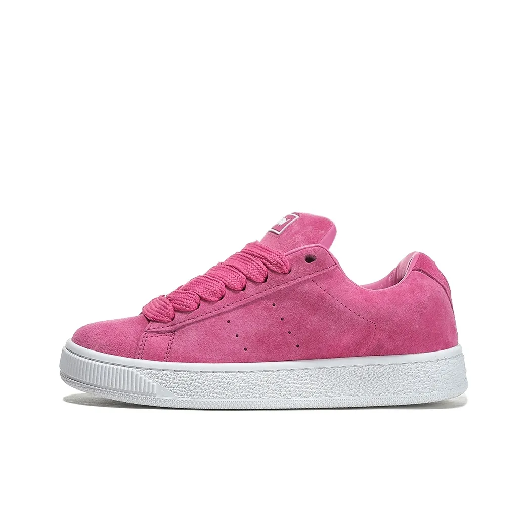 FERW Dragon Fruit Pink Coverage Anti Slip Wear Resistant Lightweight Breathable Low Top Skateboard Sneakers Shoes Unisex