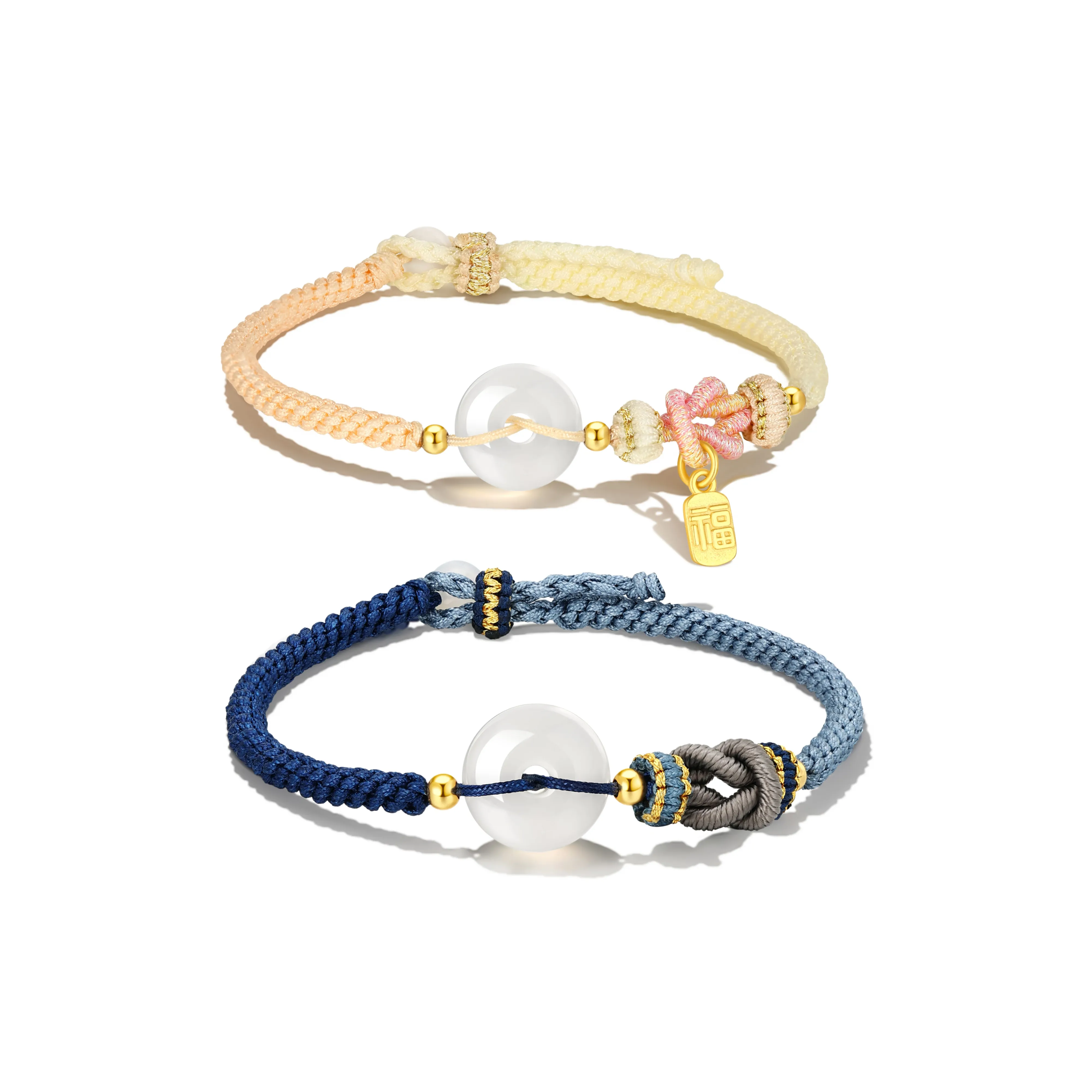 Central Fashion Chalcedony Jade Bracelets Unisex