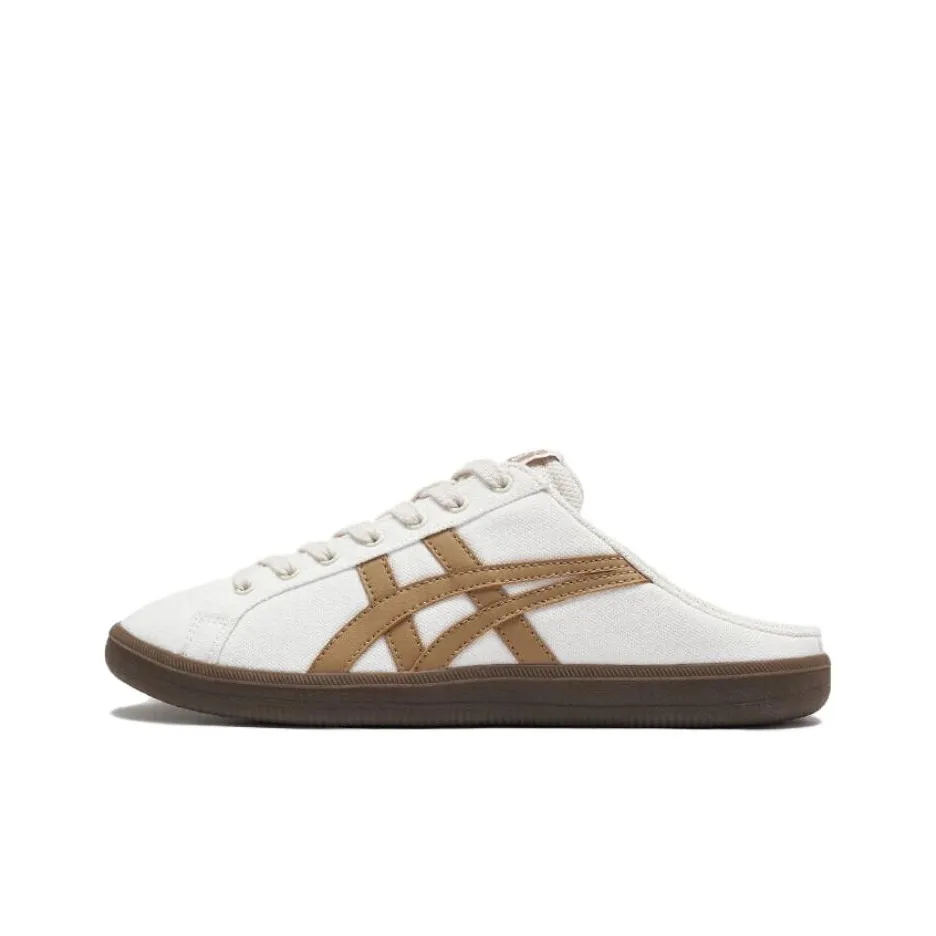 Onitsuka Tiger DD Trainer Sabot Slip-resistant и дышащий низкий топ повседневная обувь унисекс бежевый