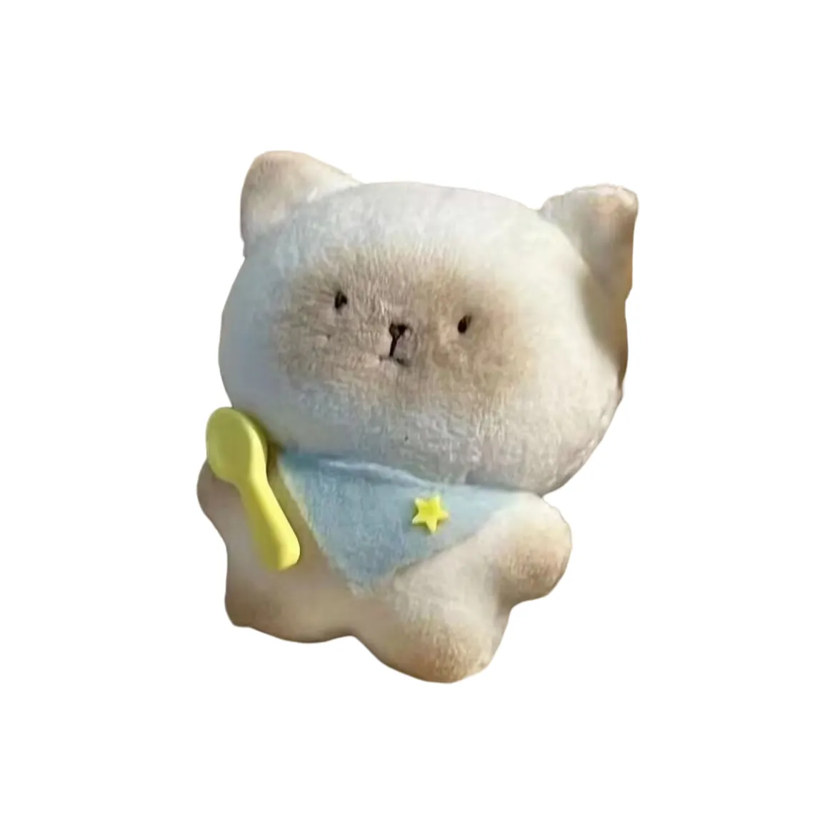 Fluffy Bear Сухой корм Котенок Скачащая Кошка Кукла Куклы Плюшевая кукла 12 см Высота