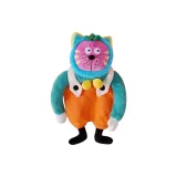 오렌지 서스펜더 바지 라이지 고양이 크로스백