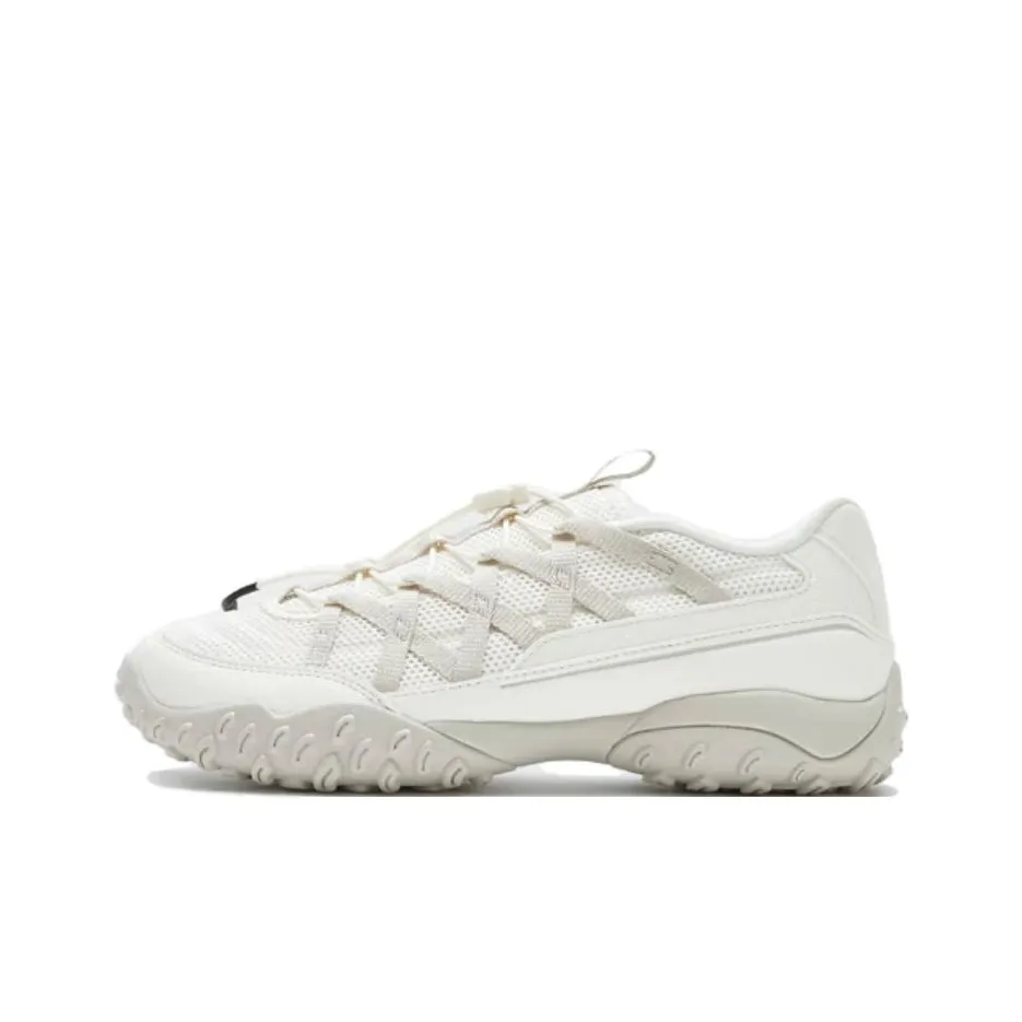 FILA ECHAPPE Anti Slip And Wear Resistant Breathable Low Top Chunky Sneakers Women's White