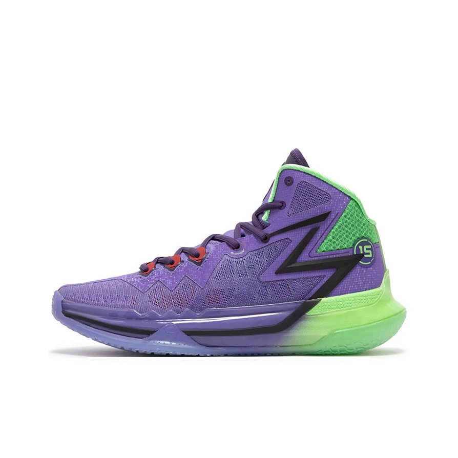 361° Big 3 Future Амортизация Покрытие Высокие Баскетбольные Кроссовки Мужские Ультрафиолет