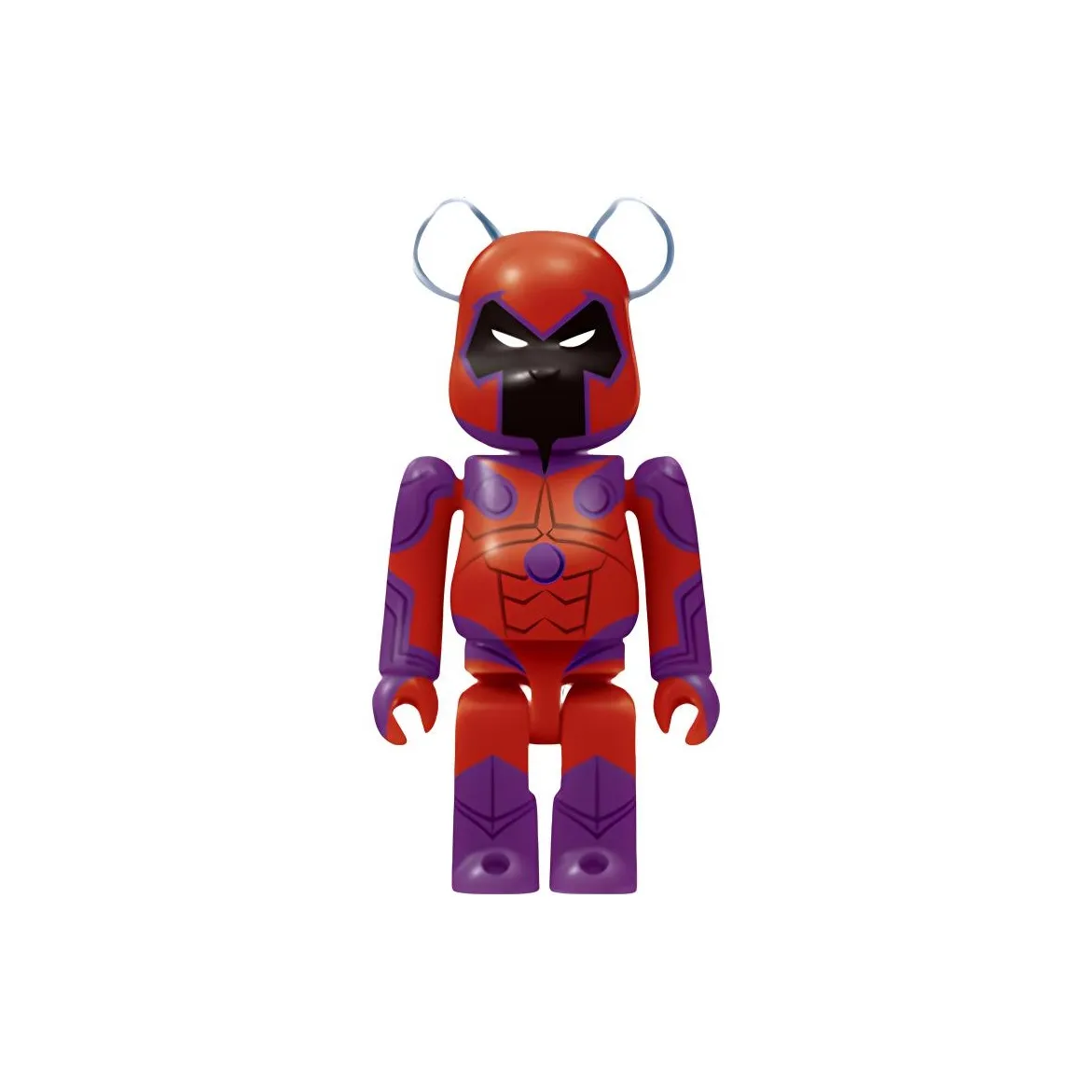 BE@RBRICK 100% Magneto Happy X MEN X Men Blackened Hedgehog Man Trendy Figures 7cm