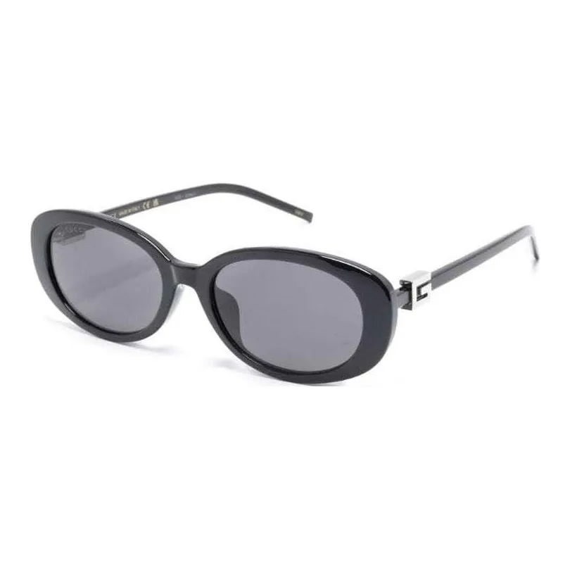 GUCCI OVAL SUNGLASSES Мужские Черные