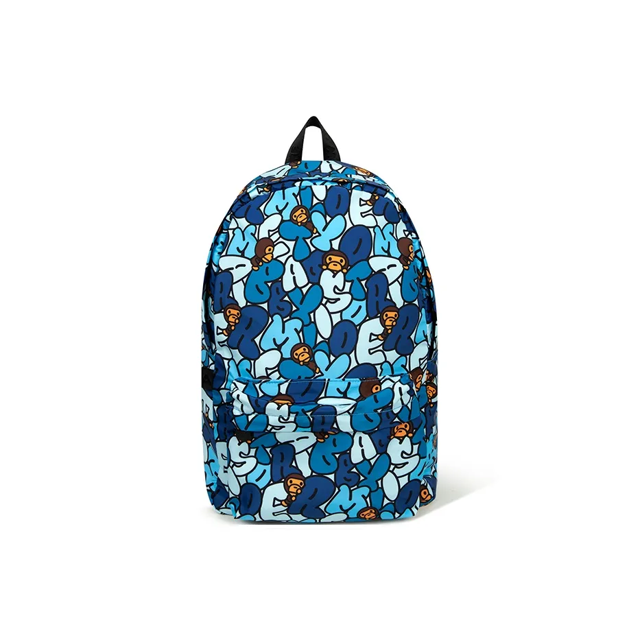 BABY MILO STORE BY Steve Madden Office Shoes Polyester Backpack Regular Unisex Blue/Green