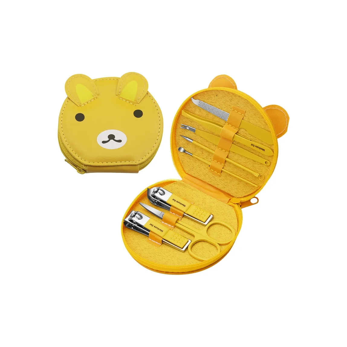 PLYS Набор кусачек для ногтей Набор инструментов для ногтей 8 предметов