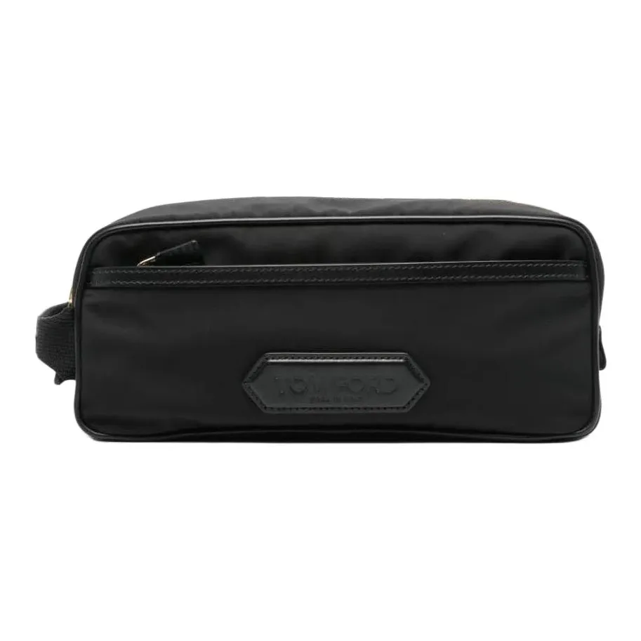 TF Recycled Nylon Toiletry Bag Men's Black
