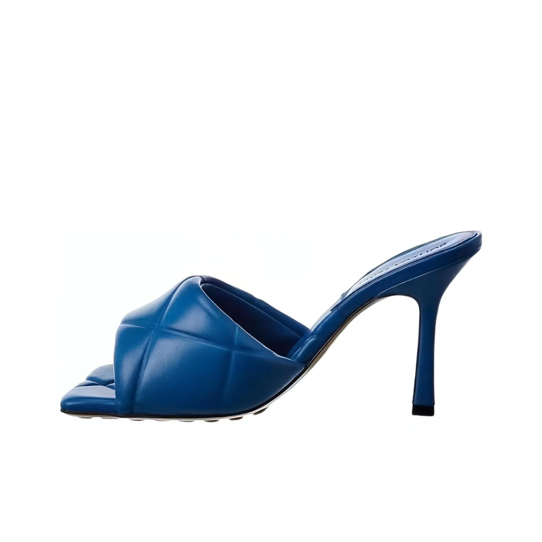 Bottega Veneta Slide Slippers 8.5cm Women's Blue