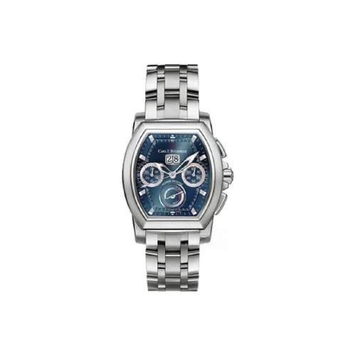 Carl F.Bucherer Автоматический Механический Движение Мужские Часы PATRAVI Collection 38 мм Синий