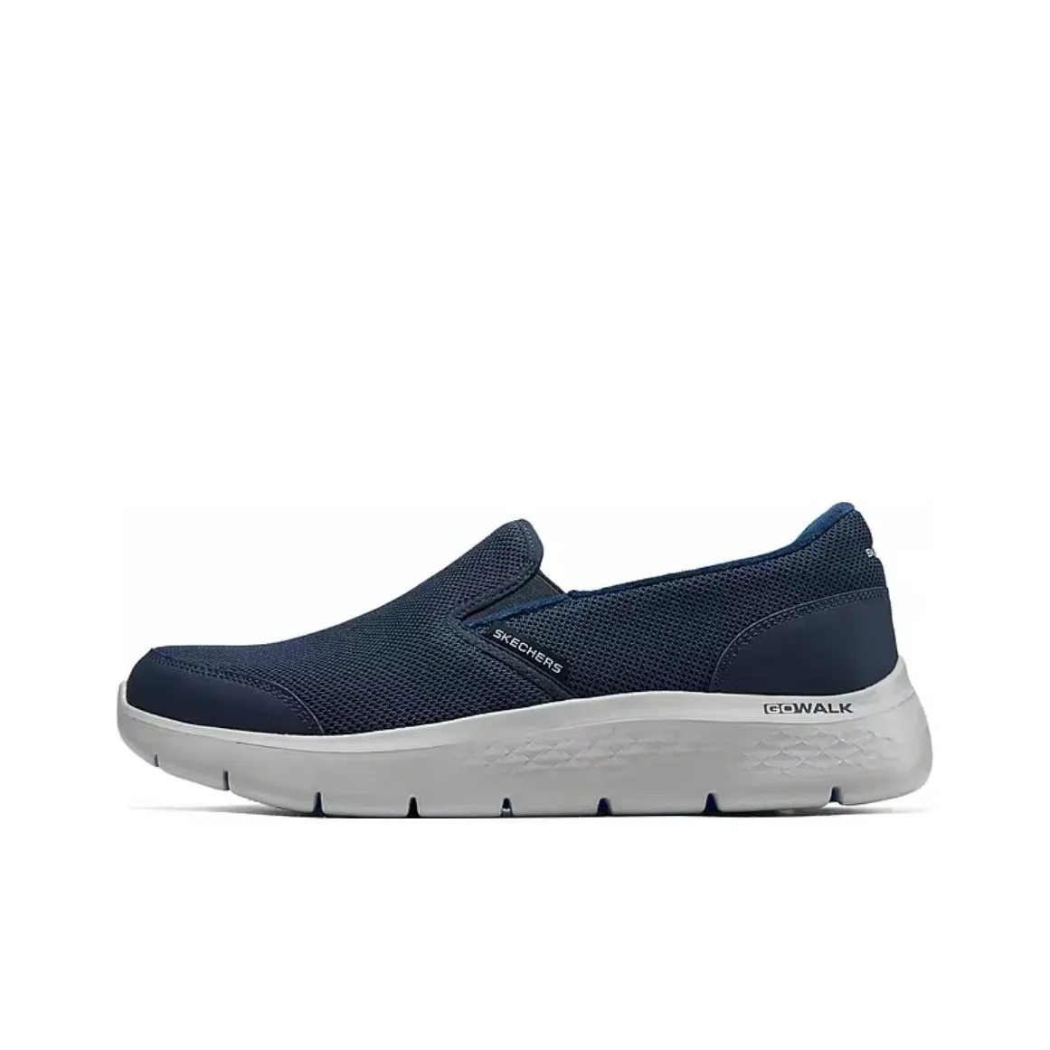 Skechers MEN'S GO WALK Breathable Warm Low Top Casual Shoes Men's Navy
