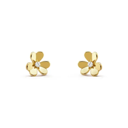 Van Cleef & Arpels Frivole Series Серьги-гвоздики Женские