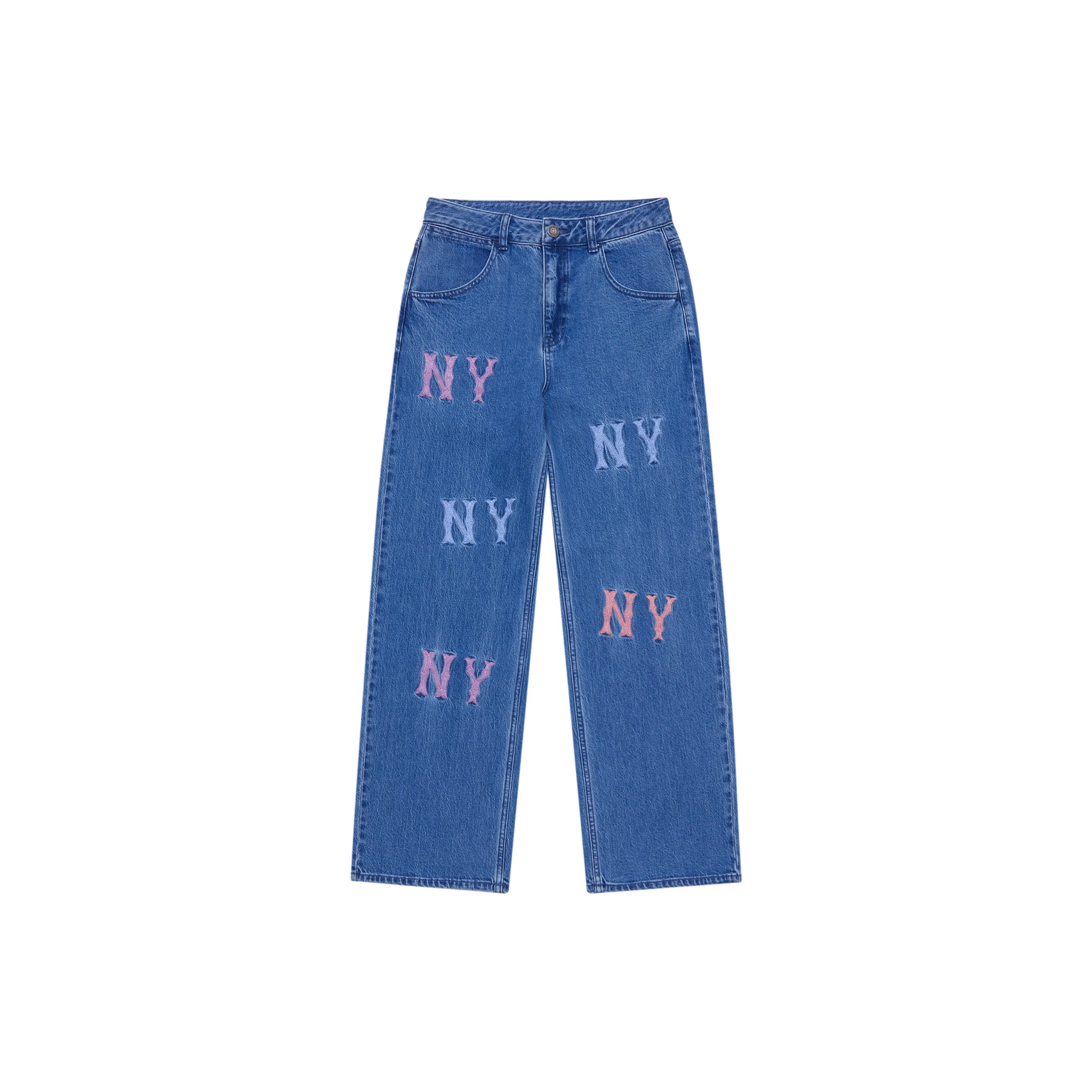 MLB Fashion Sports Collection New York Yankees 24FW Jeans Women's Indigo