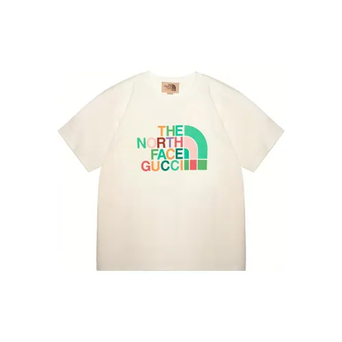 Gucci X The North Face Белая Мужская Рубашка