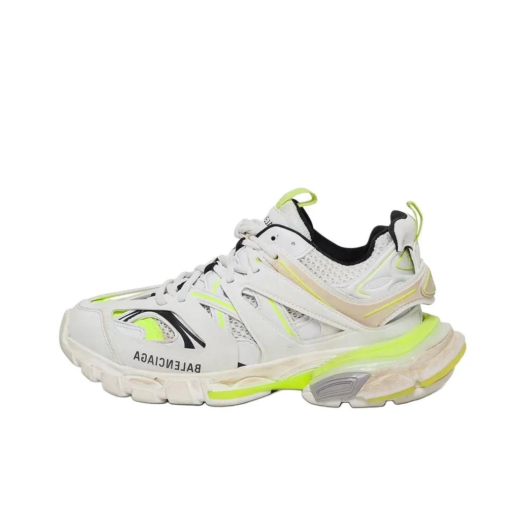 Balenciaga Track Sneaker 'White Fluo Yellow' Women's