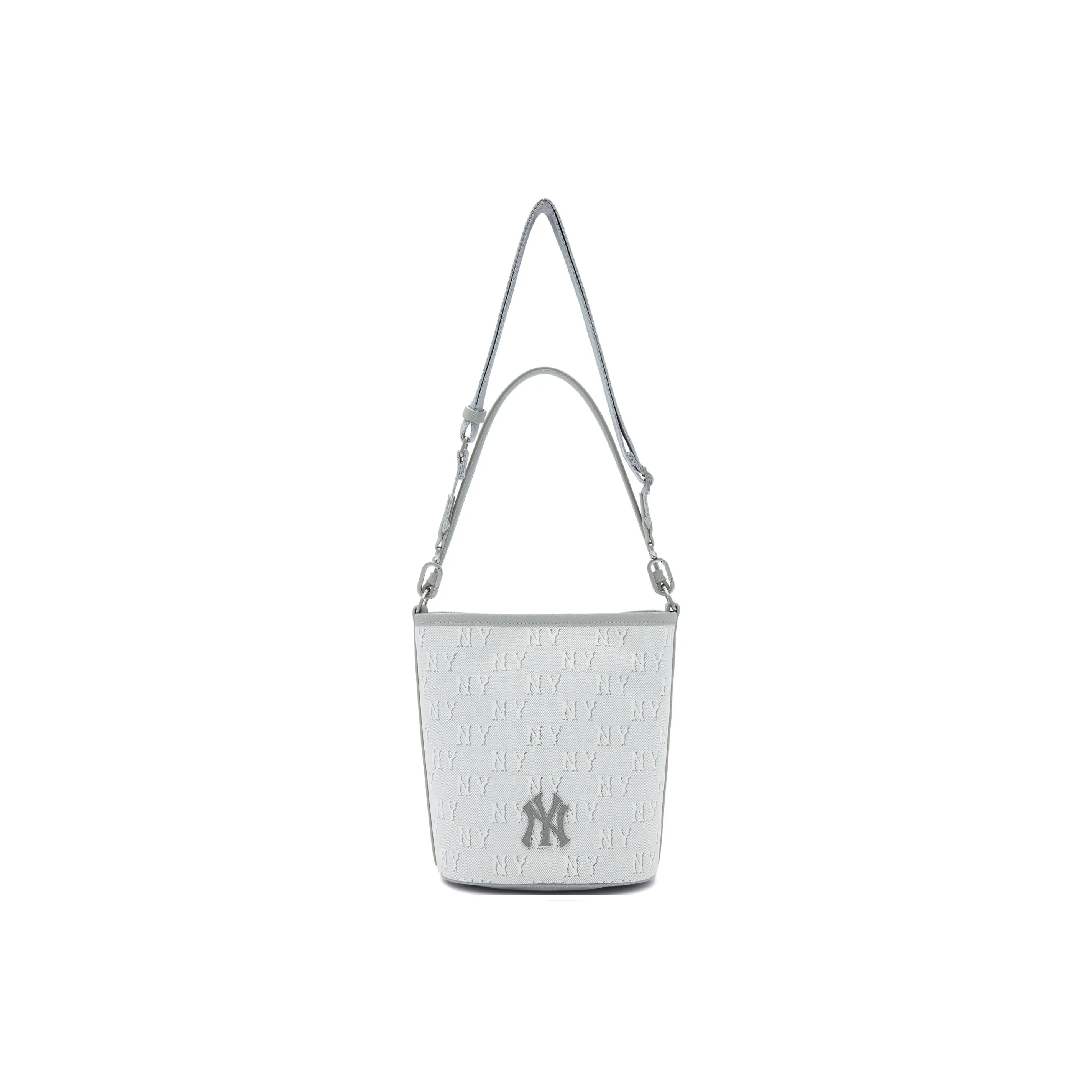 MLB Cotton Bucket Bags Crossbody Handbags Shoulder Bags Unisex Gray