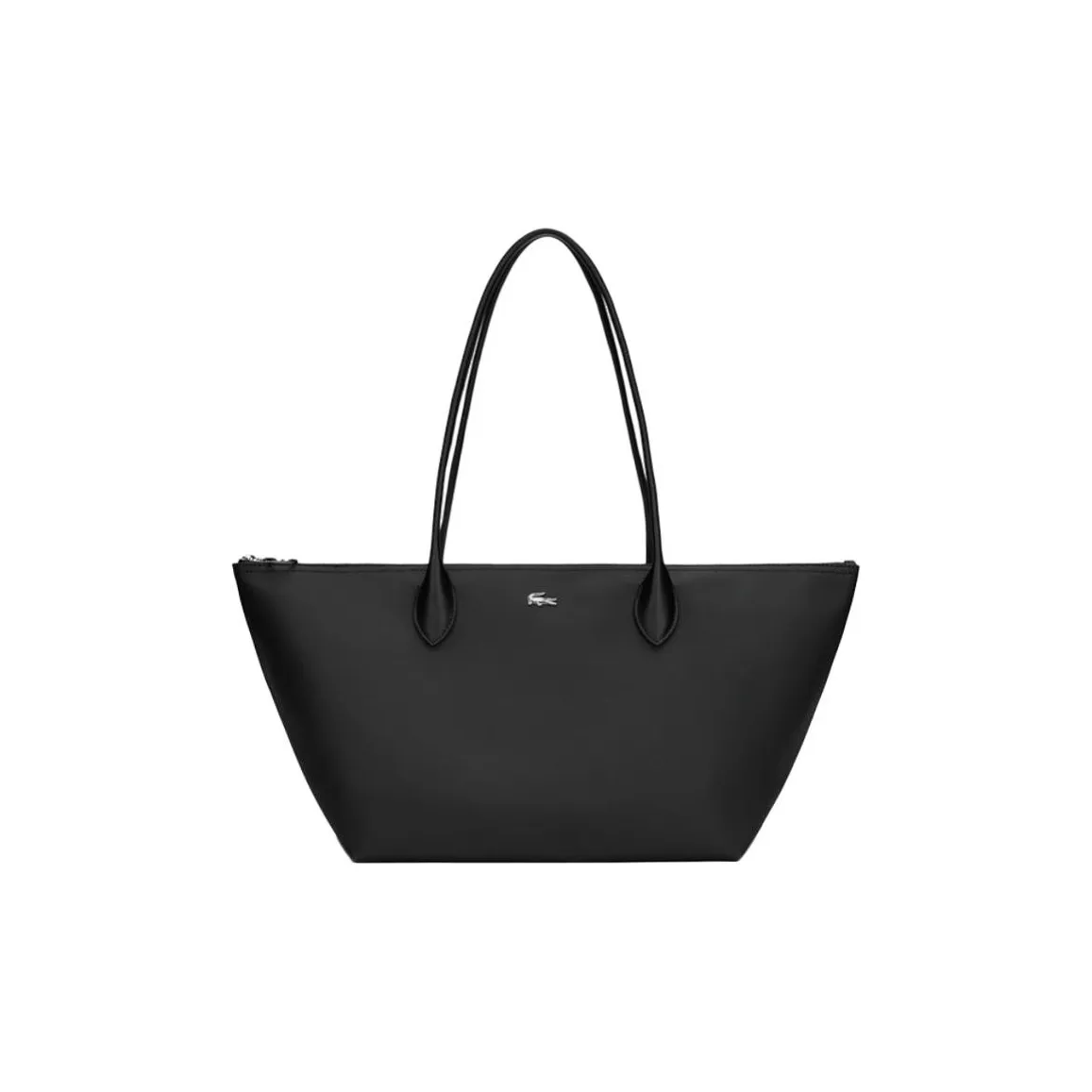 Сумка Tote из ПВХ Сумка для покупок Сумка через плечо Сумка Большая Женская Черная