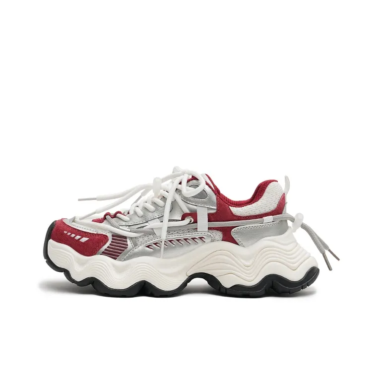 MASOOMAKE Дышащие Кроссовки с увеличенной высотой и толстой подошвой для женщин