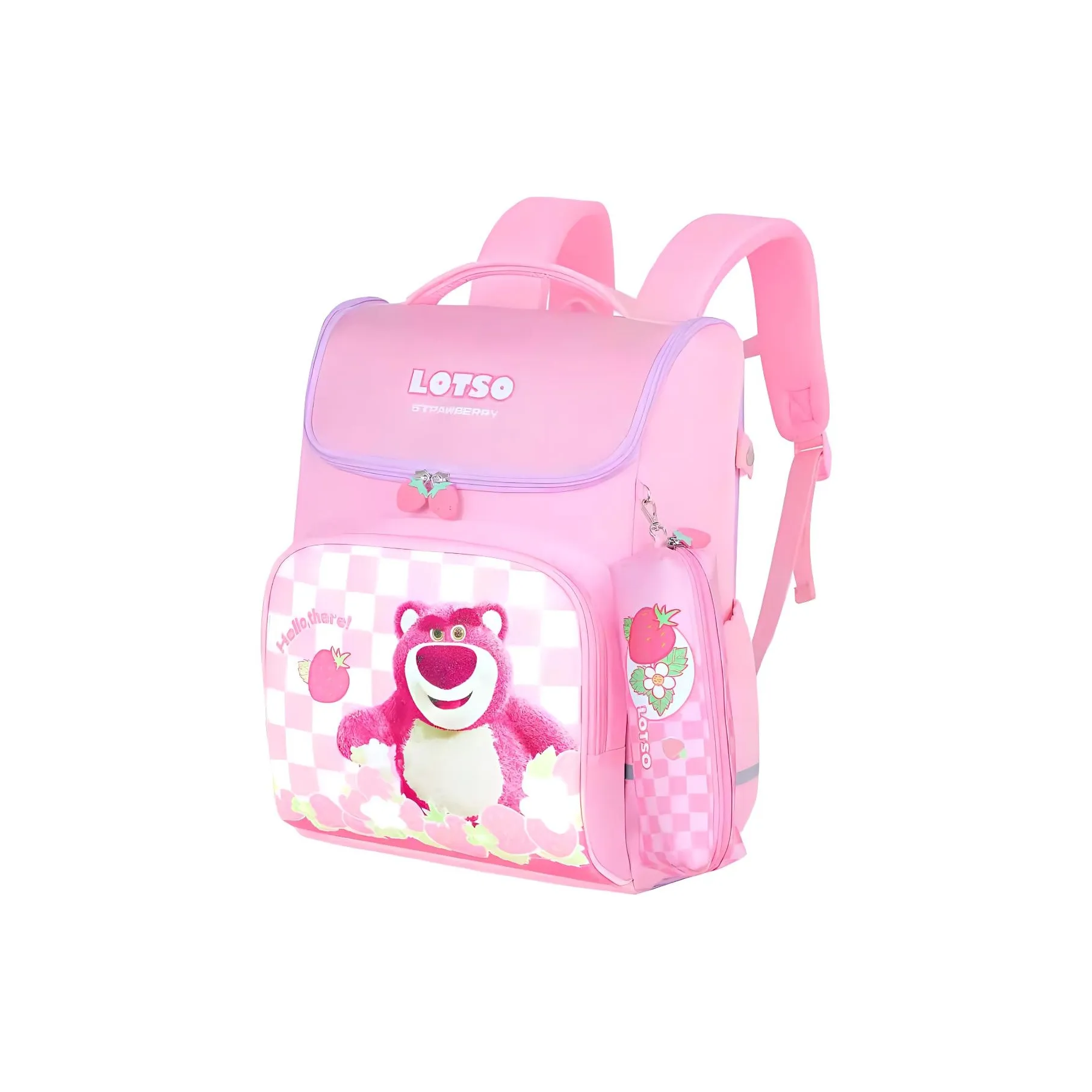 Disney Полиэстер Студенческая Сумка Стандартная Детская Розовая