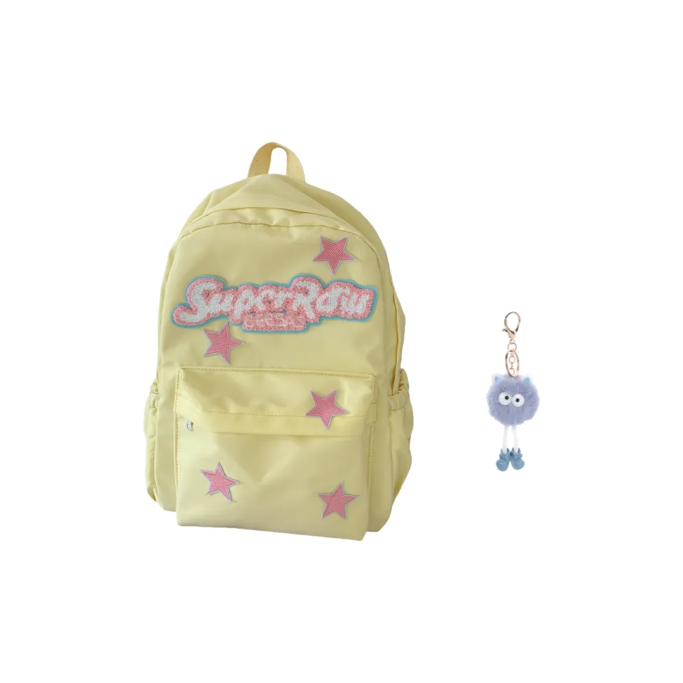 KAMLUI Нейлоновый рюкзак стандартный унисекс желтый