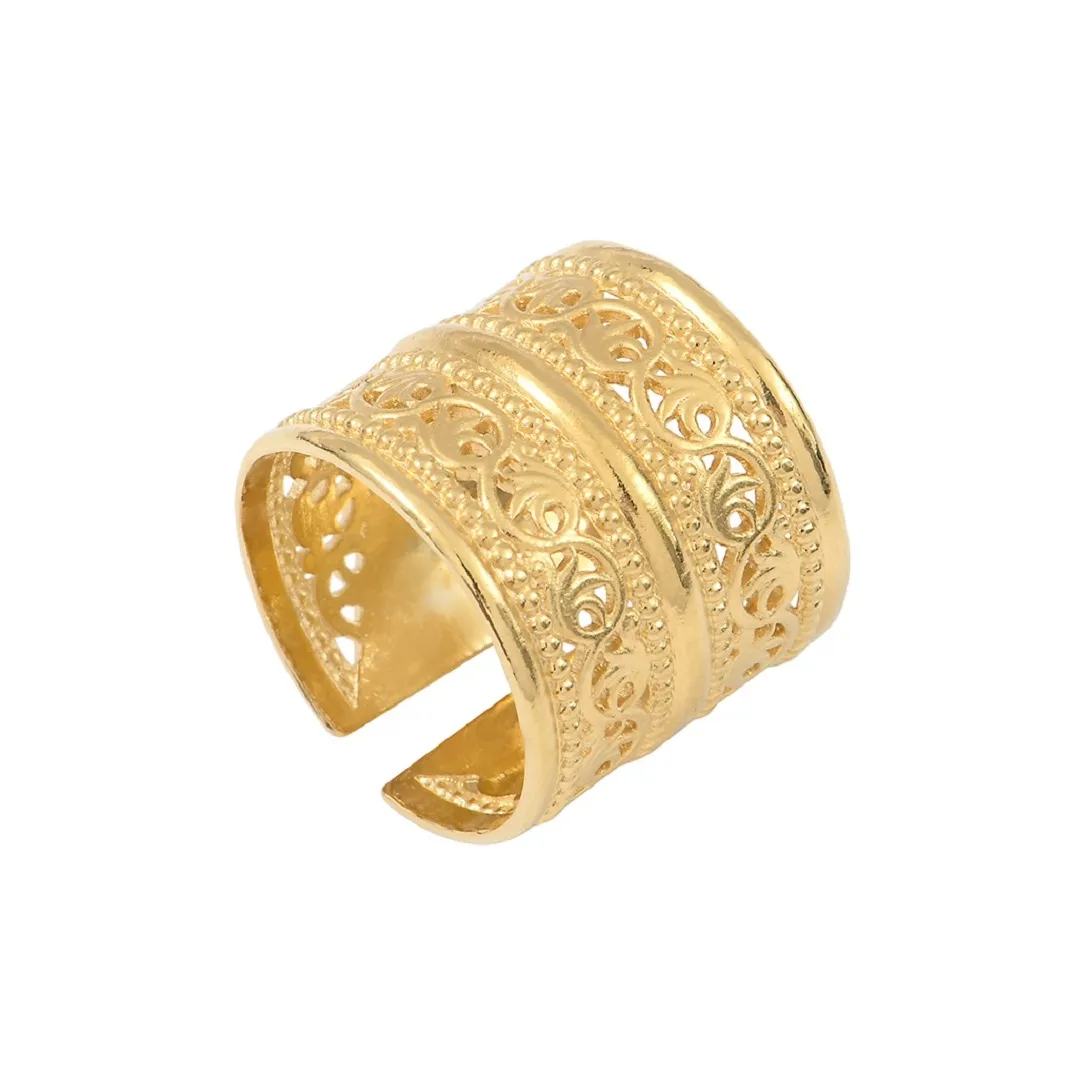 SATELLITE Золотые Покрытые Кольца Женские