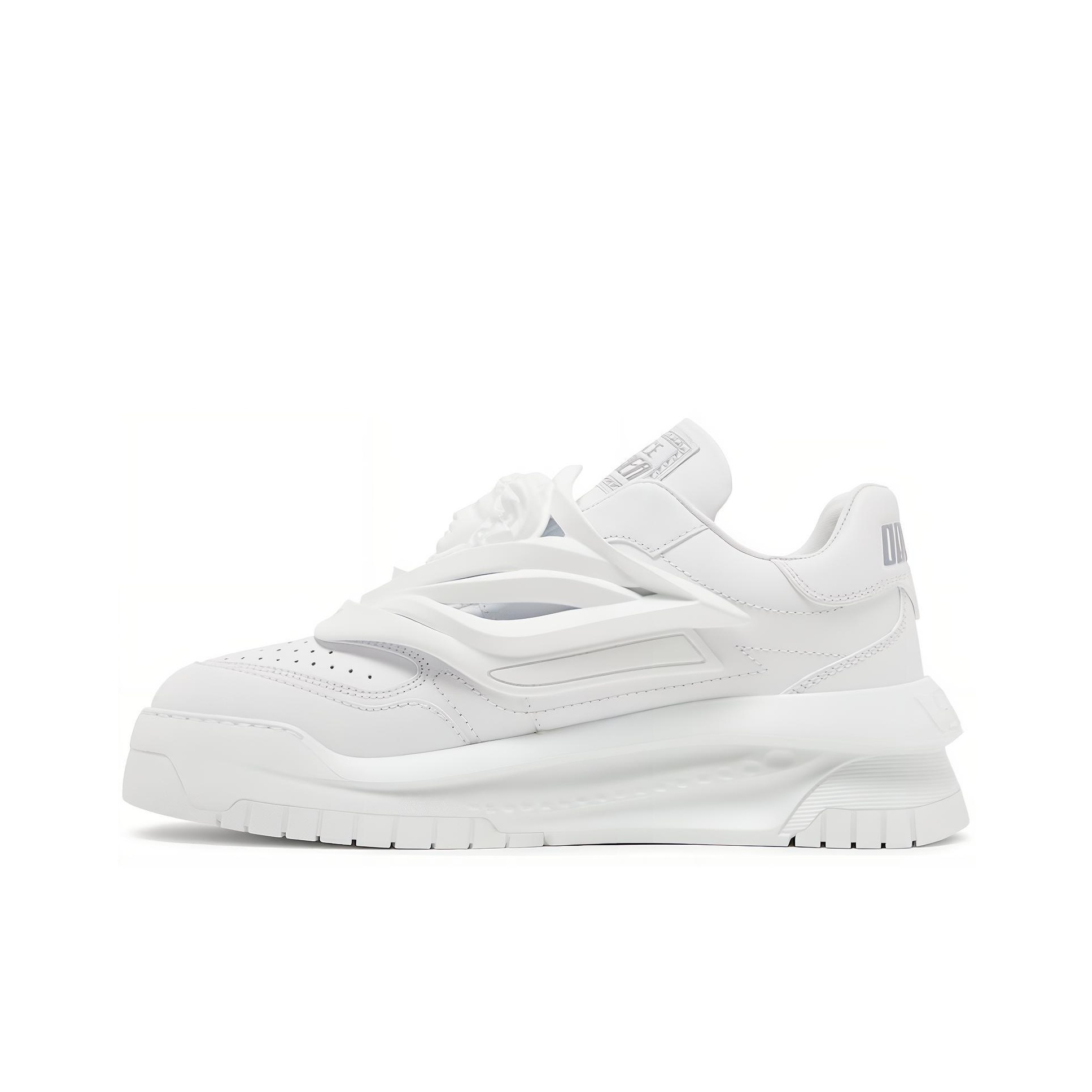 スニーカー VERSACE Men Sneakers 10089641A06403 1W00P WHITE Greca Sneakers White | VERSACE US