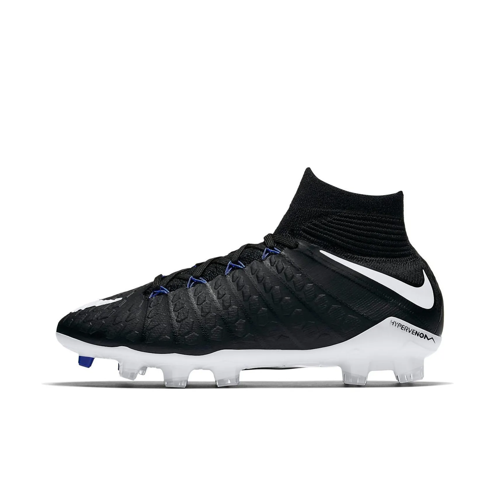 Nike Hypervenom Phantom 3 Df Fg Black White Game Royal GS