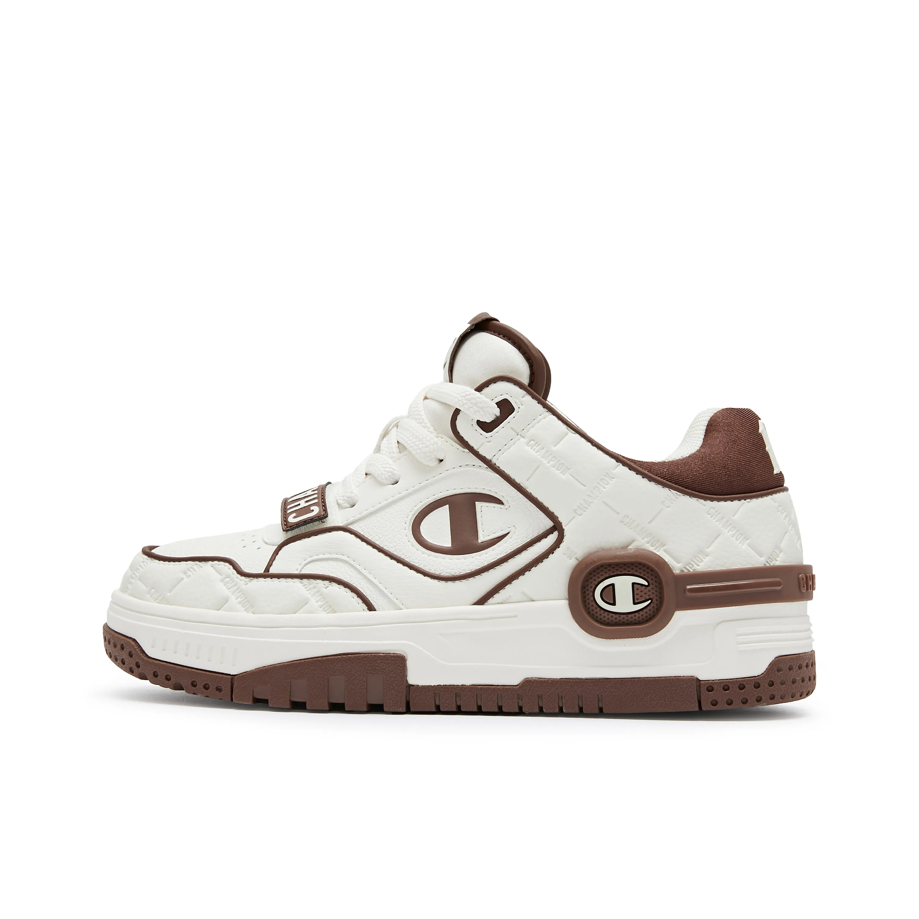 Champion Top Student Обувь C Skate V1 MONO Balance Низкий Топ Скейтборд Кроссовки Unisex Темно-Коричневый