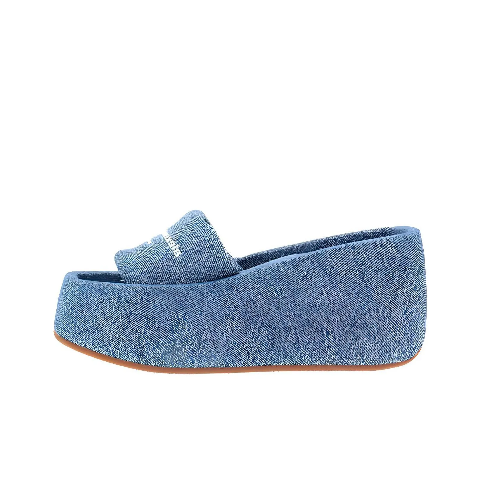Alexander Wang taji Logo Embroidered Platform Sandals