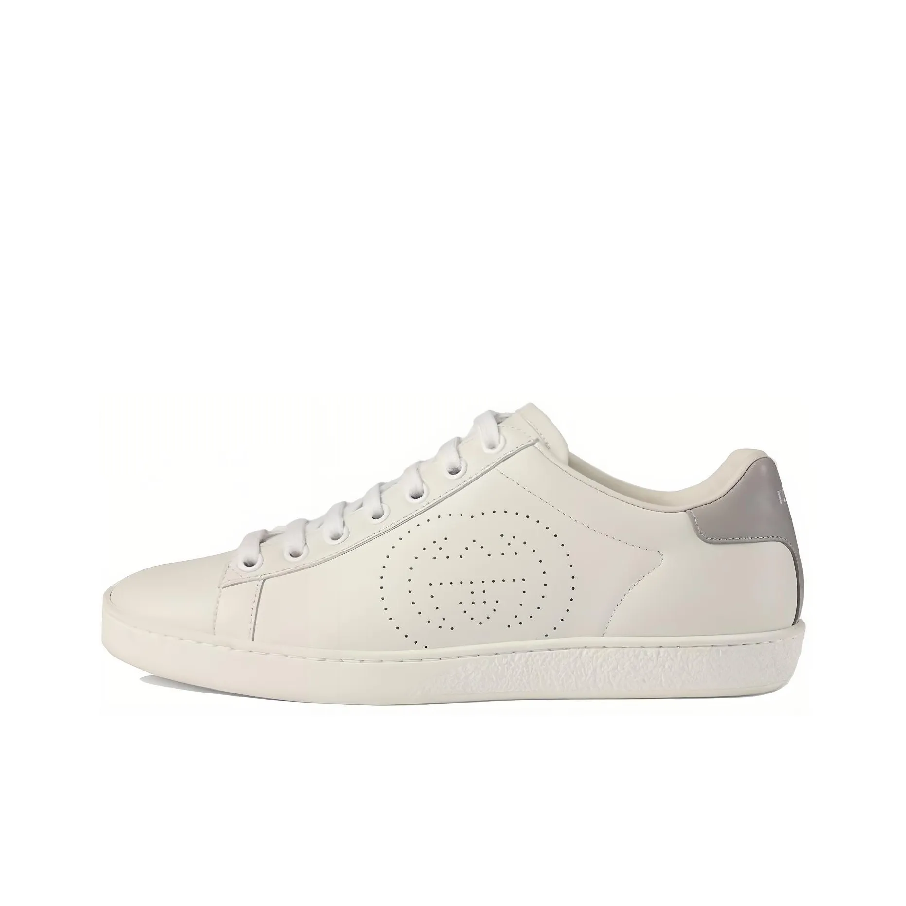 GUCCI Women's Ace 'Interlocking G   White Grey' Women's