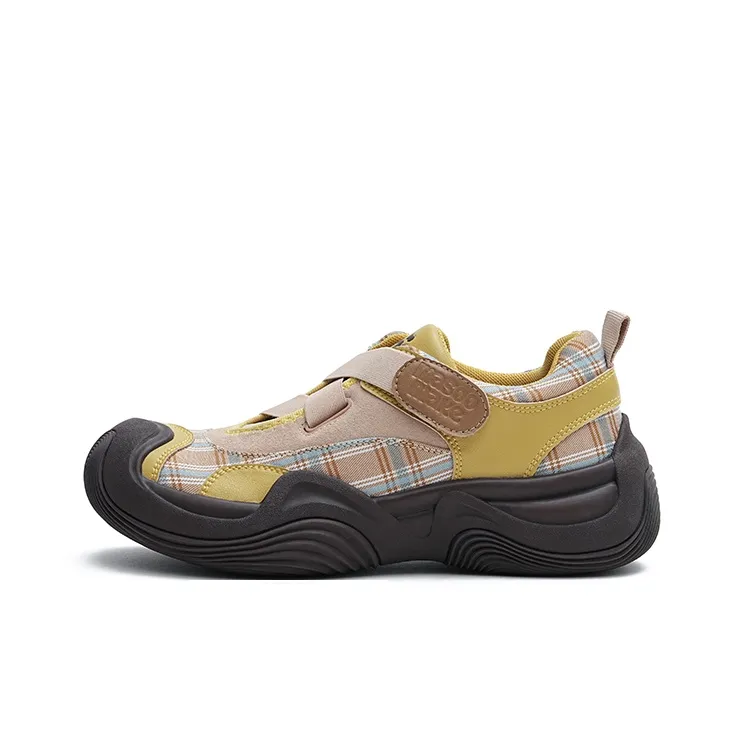 MASOOMAKE Original Ugly Cute Collection Pudding Shoes Breathable Low Top Casual Shoes Women's
