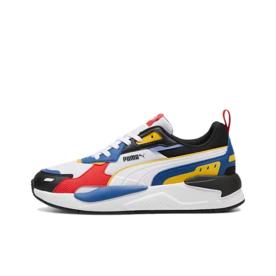 PUMA X RAY Anti Slip Wear Resistant Low Top Casual Shoes Unisex Red Black