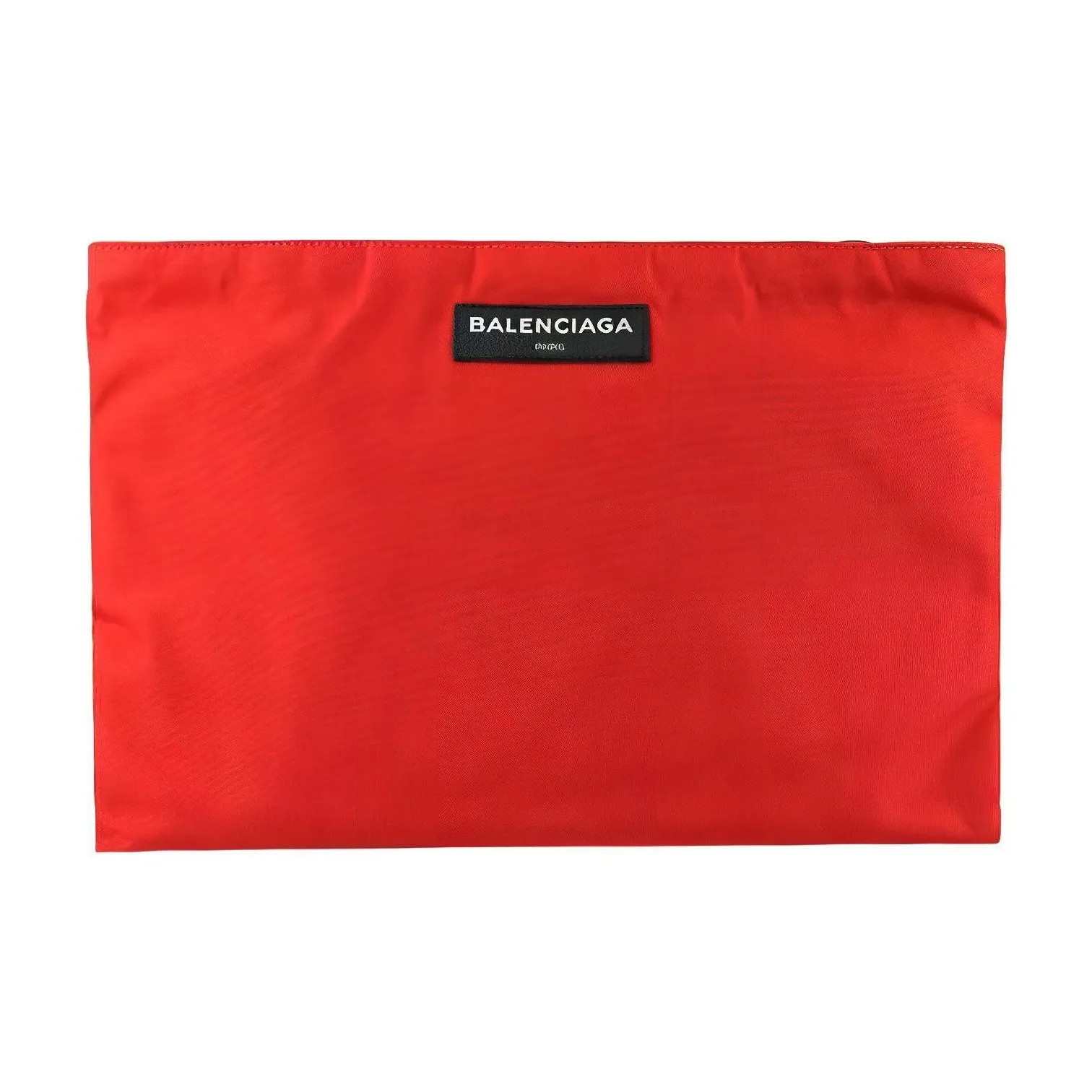 Balenciaga Nylon Clutch Unisex Red