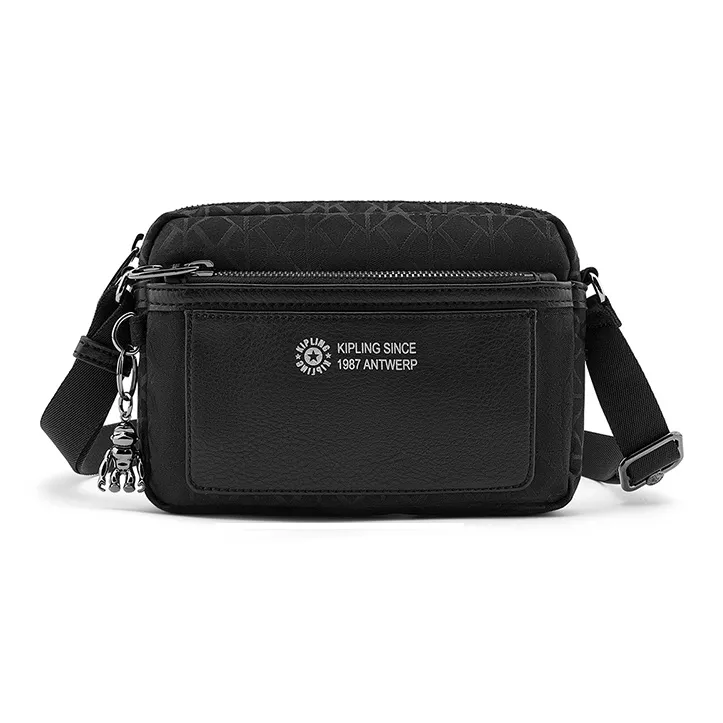 handbag calvin klein re lock camera bag ostrich k60k608588 ck black bax