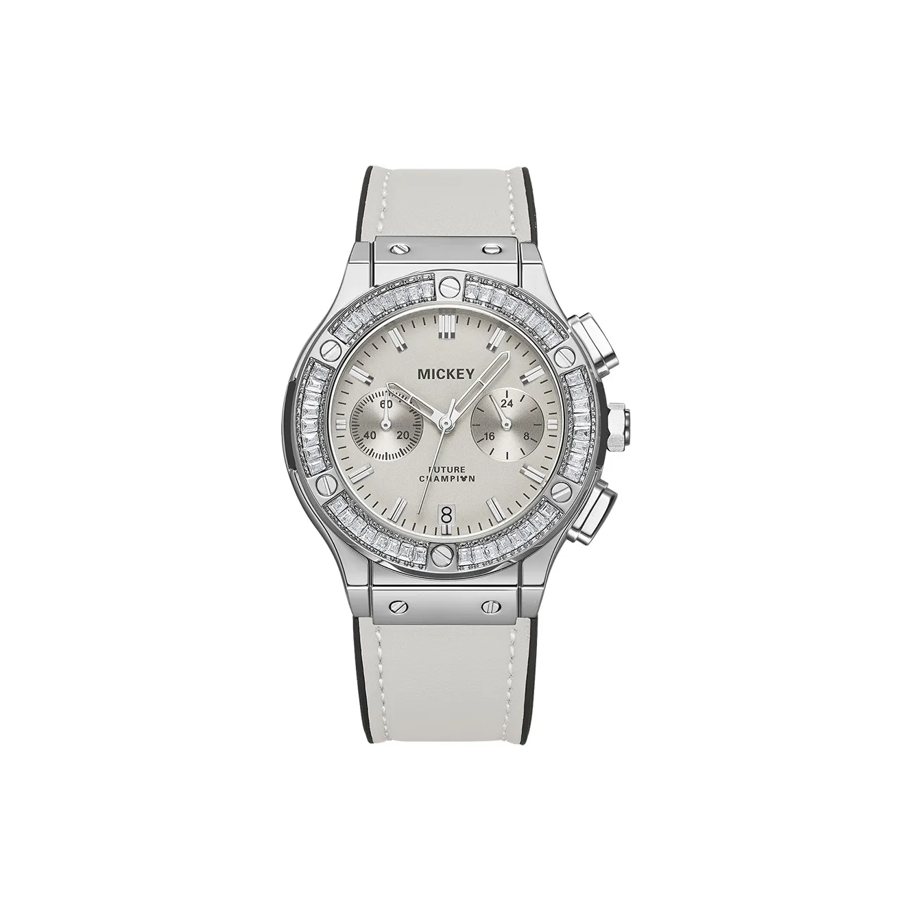 Disney Кварцевый механизм Женские Mickey Watch 40мм*40мм*12мм Серый