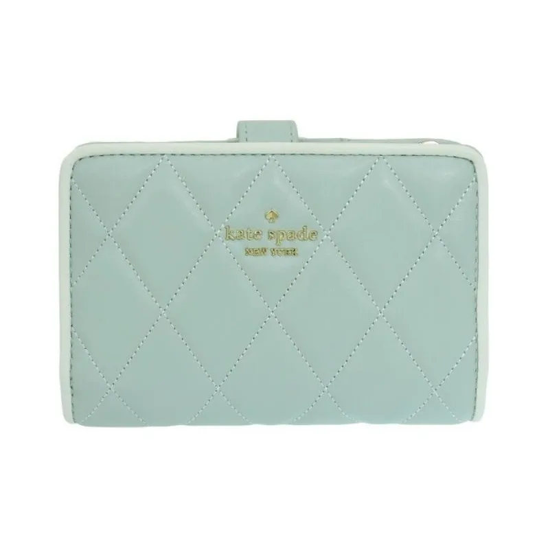 Kate Spade Leather Wallet Women's Sage Green
