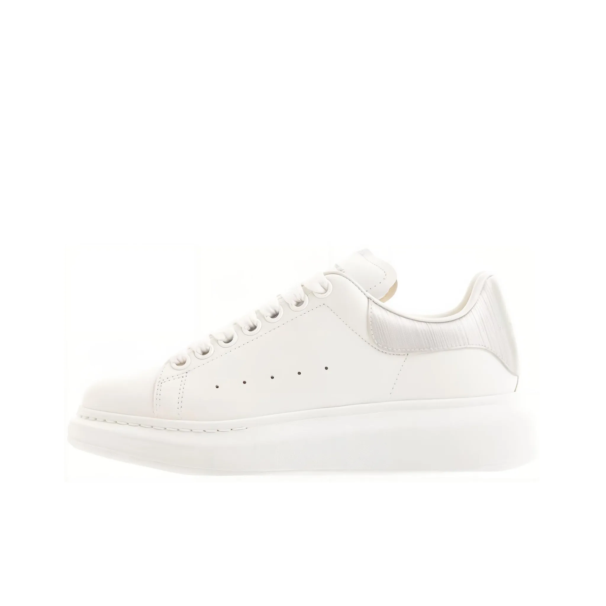Alexander McQueen Oversized Sneakers 'Silver White' Women's