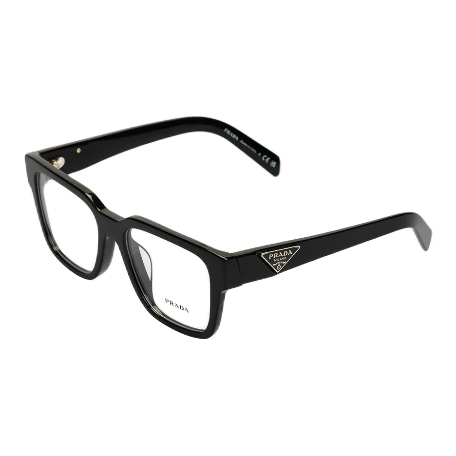 PRADA Square Eyeglass Frames Unisex