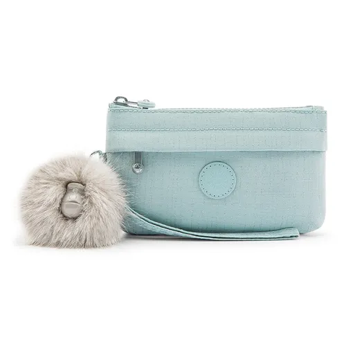 Kipling Клатчи Серо-зеленый Основа с Серебряная нить Клетчатый Принт Унисекс