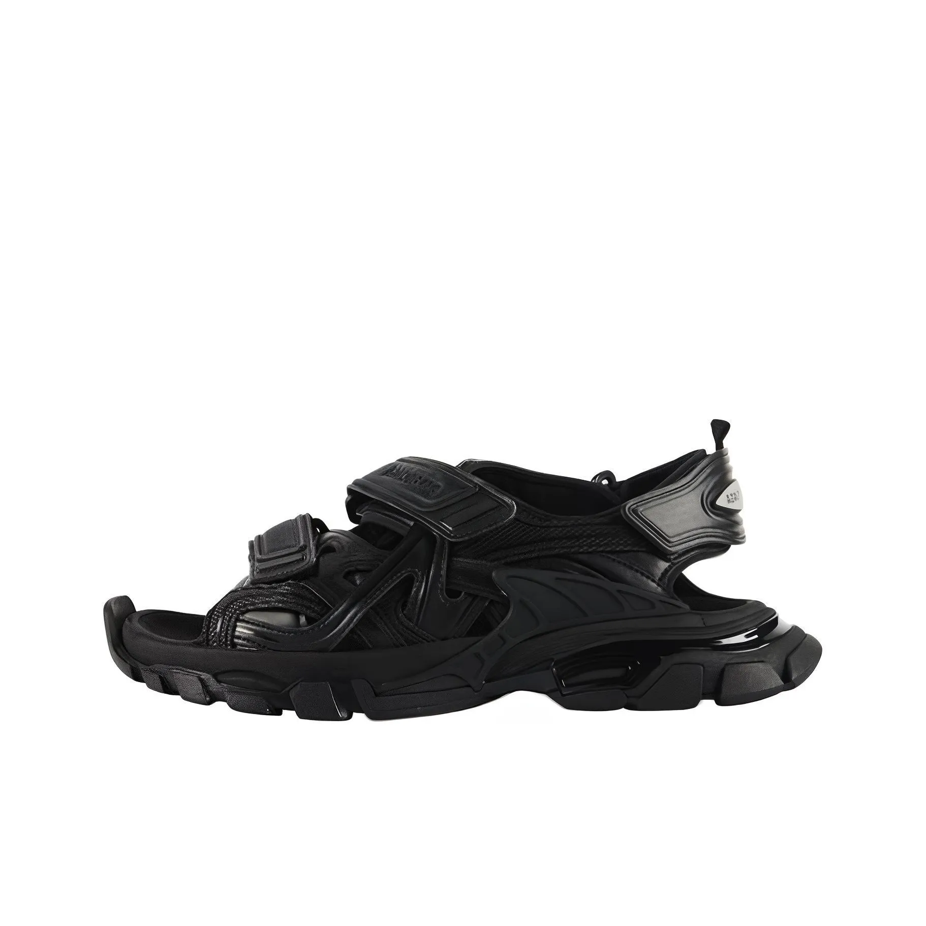 Balenciaga Track Sandal Black