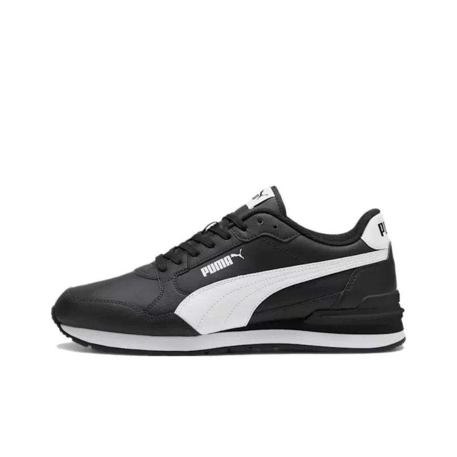PUMA St Runner Low Top Casual Shoes Unisex Black