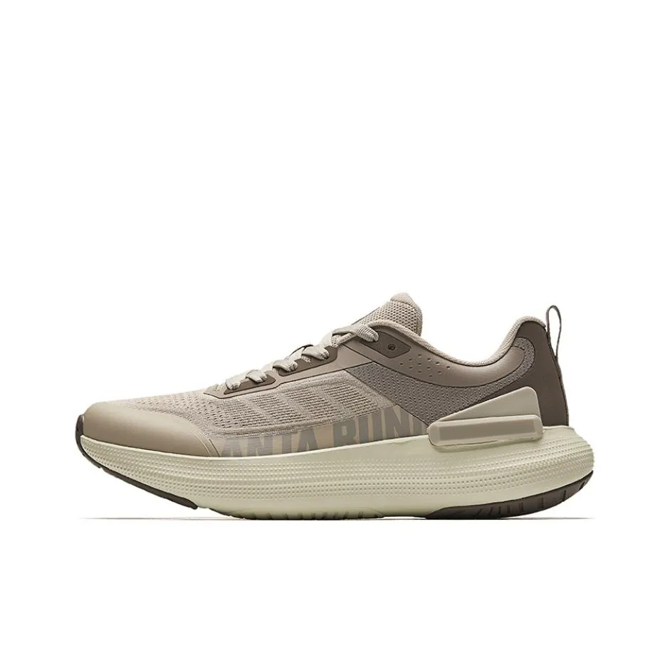 Anta Abrasion Resistant Low Top Running Shoes Men's Pine Gray